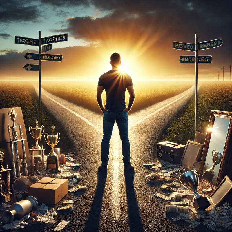 Most men are chasing goals. Fewer are living with purpose.